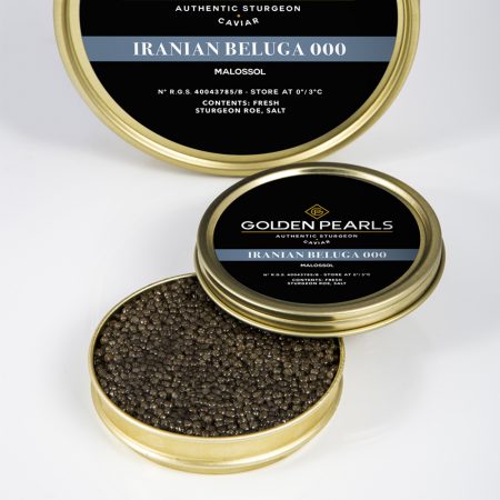 Caviar Iraní Beluga 000 - Golden Pearls Caviar